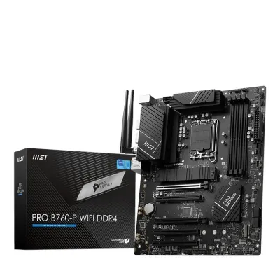 MSI PRO B760-P WIFI DDR4 Placa Base ATX LGA1700