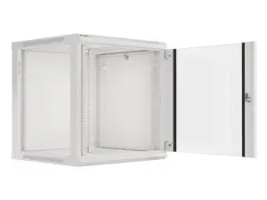 Lanberg Armario Rack 12U Bastidor de Pared Gris WF01-6612-10S