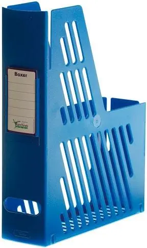 Archivo 2000 Cajetín De Archivo Con Tarjetero Identificador 240X75X315 Mm Azul