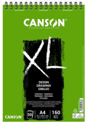 Canson Bloc Dibujo Xl Drawing 50H A4 Blanco