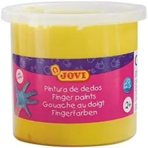 Jovi Pintura De Dedos Estuche 5 Botes 125ml Amarillo