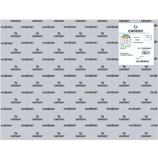 Iris Cartulina 50X65Cm 185Gr Gris Perla -25U-