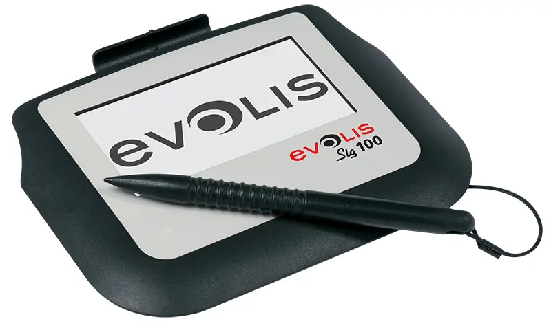 Evolis Capturador de Firma SIG100 Monocromo para TPV y Negocios