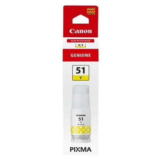 Canon Bote Tinta Amarillo Pixma G 1520/2520/3520/3560 - Gi 51Y