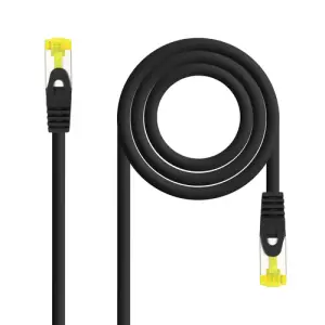 Nanocable Cable de Red RJ45 LSZH Cat.6a S/FTP AWG26 3m Negro