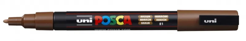 Posca Marcador PC-3M Punta Cónica 0,9 - 1,3 mm Marrón