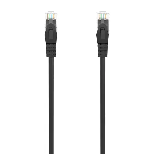 Aisens Cable De Red Latiguillo Rj45 Lszh Cat.6 Utp Awg24 Negro 0,5 M