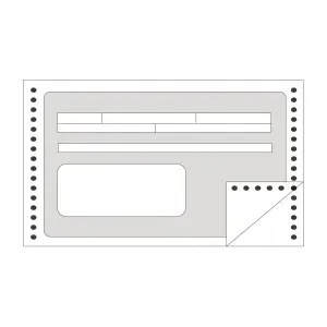 Apli Formularios Recibo Continuo 240mm x 4 Copias 1200 Unidades