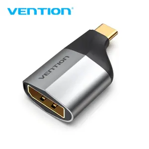 Vention Adaptador USB-C Macho a DisplayPort Hembra - Gris