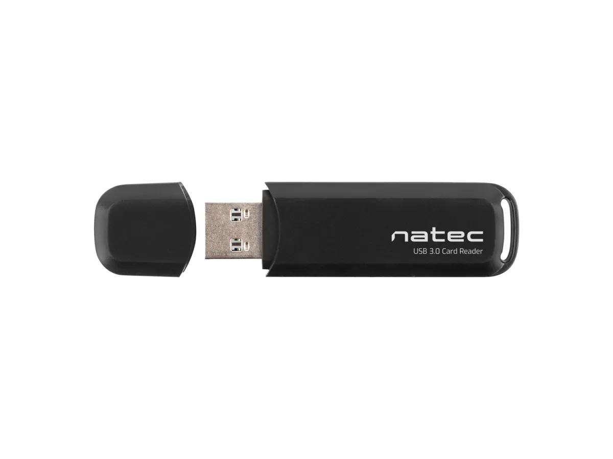 NATEC Scarab 2 Lector de Tarjeta USB 3.2 Gen 1 Type-A Negro