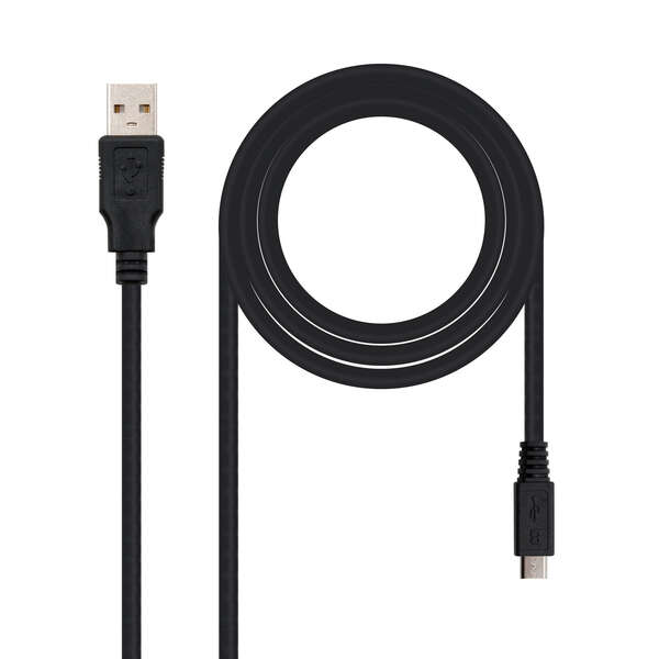 Nanocable Cable Usb-A 2.0 Macho A Micro-Usb Macho 0.8M