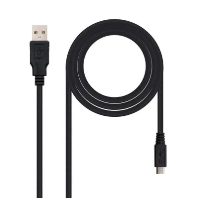 Nanocable Cable USB 2.0 A/M a Micro USB B/M 0,8 M