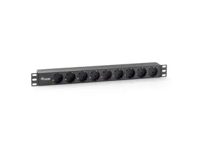 EQUIP Regleta de Alimentación Rack 19" 1U con 9 Tomas