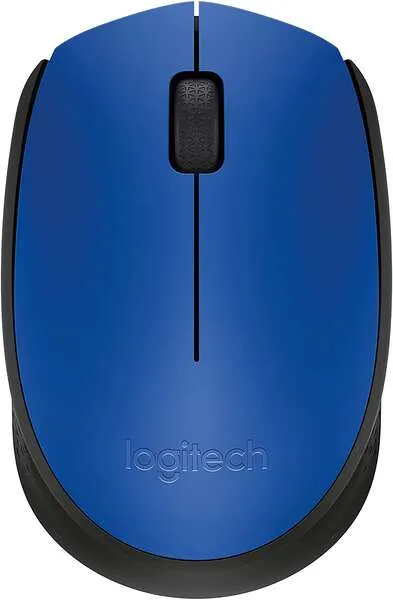 Logitech M171 Raton Inalambrico 1000Dpi - 3 Botones - Uso Ambidiestro - Color Azul