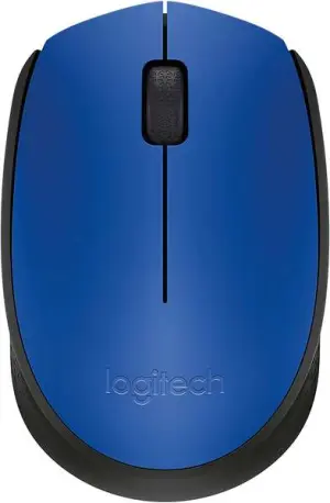 Logitech M171 Raton Inalambrico 1000dpi - 3 Botones - Uso Ambidiestro - Color Azul
