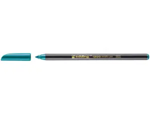 Edding 1200 Rotulador Punta Redonda 1mm Tinta Base Agua Verde Metalizado
