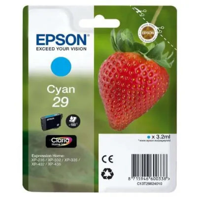 Epson T2982 Cartucho de Tinta Original Cyan