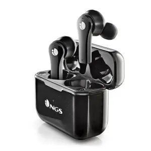 NGS Auricular Intrauditivo Bluetooth TWS Artica Bloom BT 5.1 6h Manos Libres Negro
