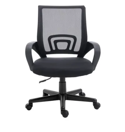 Equip Silla de Oficina Ergonómica Malla Negra