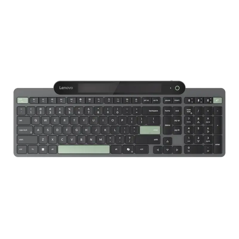 Lenovo Wireless Solar Self-Charging Keyboard