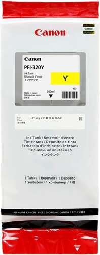 Canon Pfi320 Amarillo Cartucho De Tinta Original - 2893C001