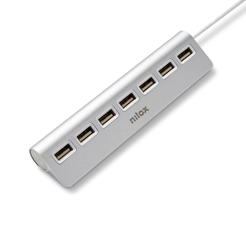 Nilox Hub 7 Puertos Usb 2.0