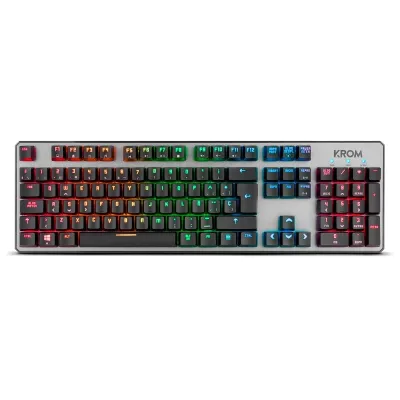 KROM KERNEL Teclado Gaming USB Negro