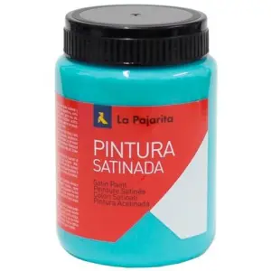La Pajarita Témpera Escolar Satinada Turquesa 375ml L-35