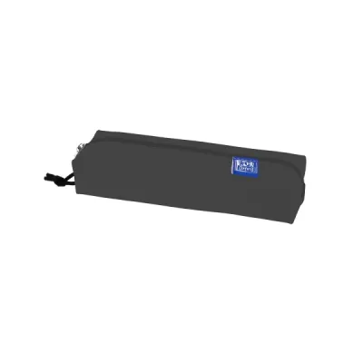 Oxford Estuche Rectangular Mediano Kangoo Live and Go - Goma Elástica - Negro