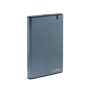 Coolbox SlimChase A-2550 Caja Externa 2,5" SATA USB 3.0 Color Gris