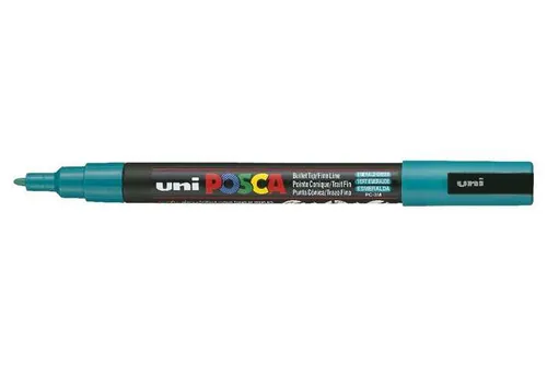 Posca Marcador PC-3M Punta Cónica 0,9 - 1,3 mm Verde Esmeralda