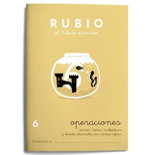 Rubio Cuaderno De Problemas Nº 6