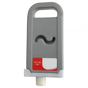 Canon Cartucho de Tinta Pigmentada Rojo PFI-706/PFI-306 Reemplazo 6687B001/6663B001