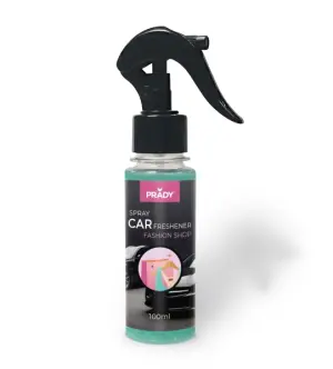 Prady Ambientador Coche Fashion Shop - Frasco de 100 ml - Spray Pulverizador