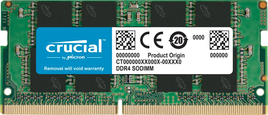 SODIMM DDR4 8GB 3200MHz CRUCIAL CT8G4SFRA32AT
 TRAY