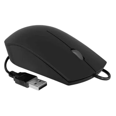 Subblim Ratón Business con Cable Ergonomico Silent Click Negro Mate