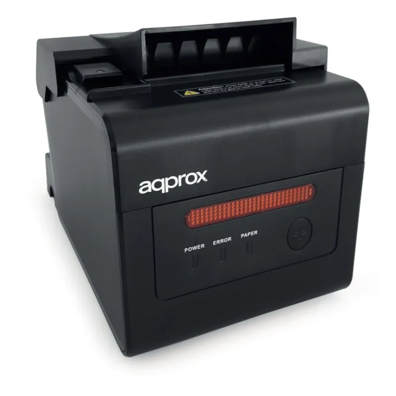 Approx AppPos80 Impresora Térmica 80mm WiFi, LAN, USB RS232, RJ11, Corte Manual