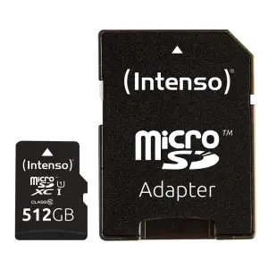 Intenso Micro SD UHS-I Premium 512GB con Adaptador