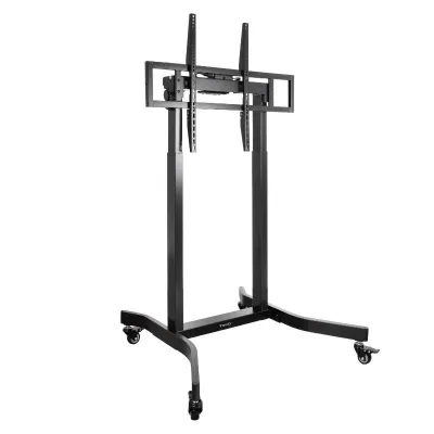 TooQ Soporte Suelo con Ruedas Eléctrico para Pantallas de 55" a 100