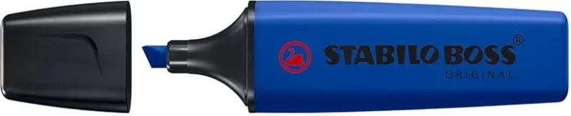 Stabilo Boss Naturecolors Wildflower Edition Marcador Fluorescente - Trazo Entre 2 Y 5Mm - Tinta Con Base De Agua - Color Azul Marino