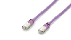 LATIGUILLO APANTALLADO S/FTP CATEGORIA 6A HF3M COLOR PURPLE