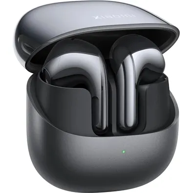 Xiaomi Buds 5 Auriculares Bluetooth 5.4 Tws - Microfono Integrado - Autonomia Hasta 6H - Cancelacion Activa De Ruido - Control Tactil - Color Negro Cromado
