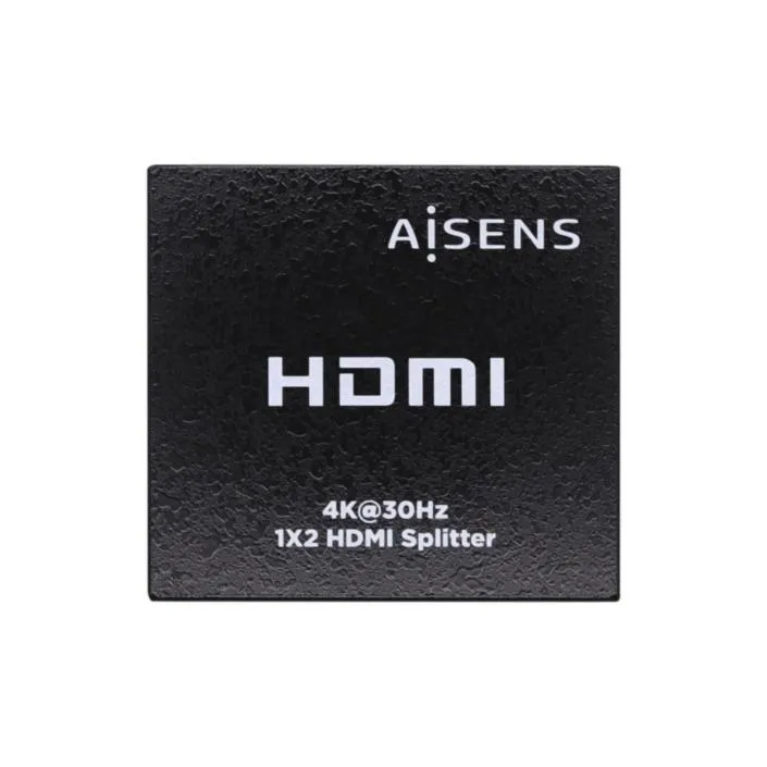 Aisens Duplicador Hdmi 4K@30Hz 1X2 Con Alimención Negro