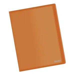 Dohe Carpetas Din A4 con Fundas Transparentes y Tapa Flexible de Polipropileno