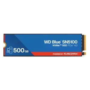 Western Digital WD Blue SN5100 SSD 500GB NVMe Gen4 6600MB/s