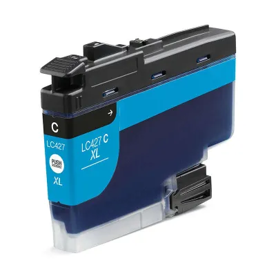 Brother LC427XL Cartucho de Tinta Pigmentada Cyan - Reemplazo LC427XLC