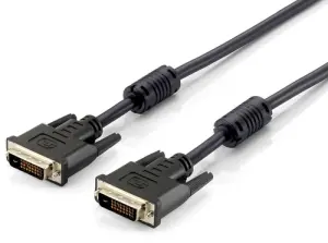 CABLE DVI EQUIP DUAL LINK MACHO - MACHO 5M CON FERRITAS 118935