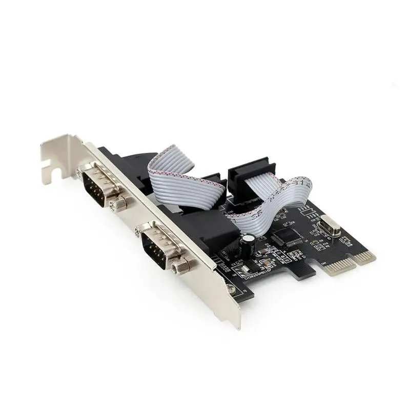 GEMBIRD Tarjeta PCI Express Bajo Perfil 2 Puertos DB9 Mach
