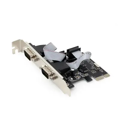 GEMBIRD Tarjeta PCI Express Bajo Perfil 2 Puertos DB9 Mach