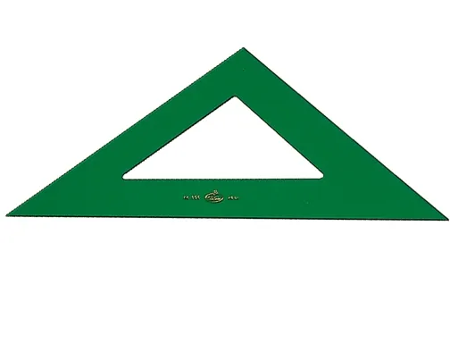 Faber Castell Escuadra Sin Graduar 32cm Verde